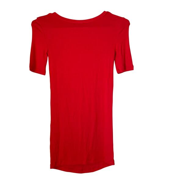 Universal Standard Foundation Rib Dress 4XS 00 0 2XS NWT Red Capsule Minimalist - Picture 2 of 6